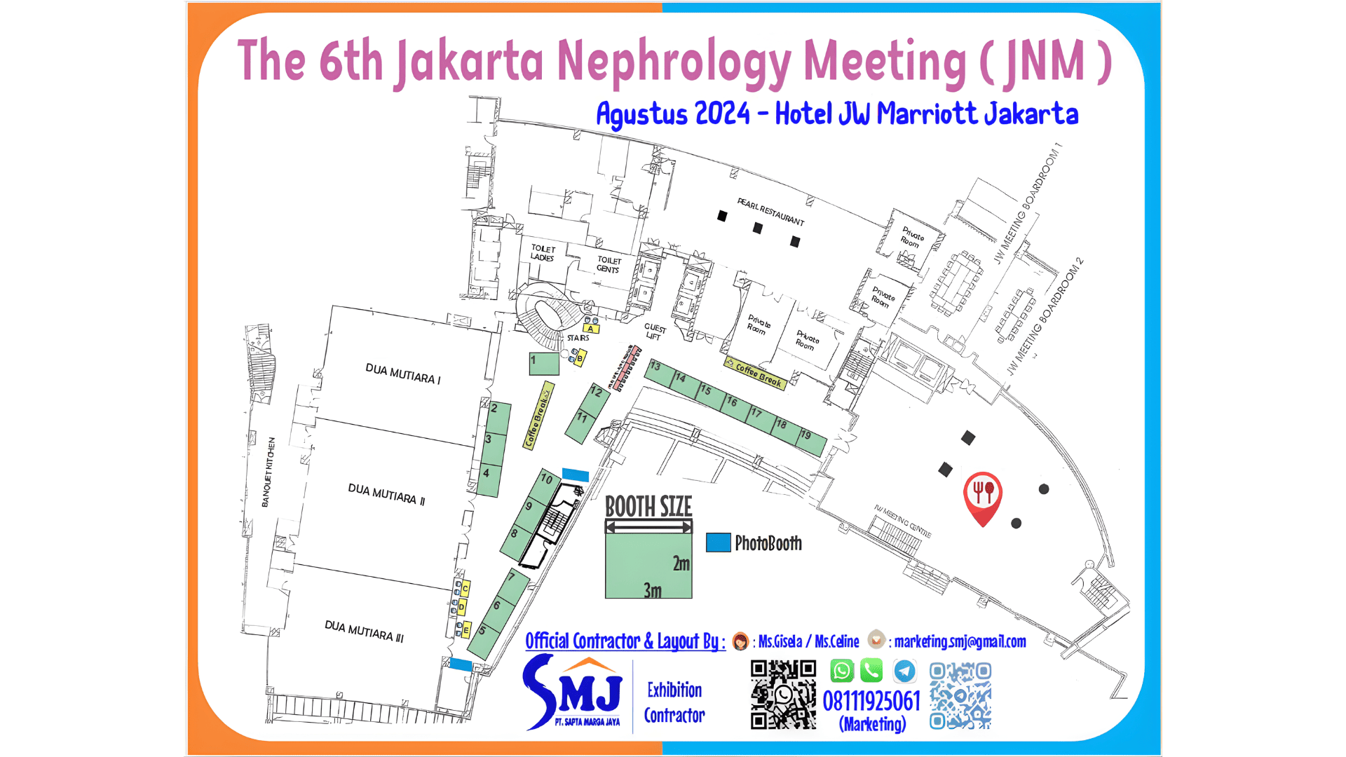 Event Venue Layout Map